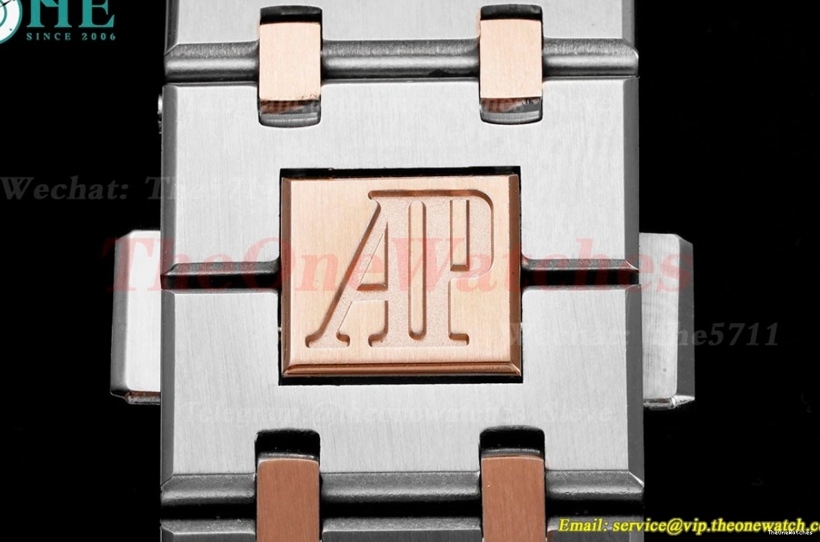 Oak RG 15400 Royal A3120 Textured White 41mm BF SS Dial 1218